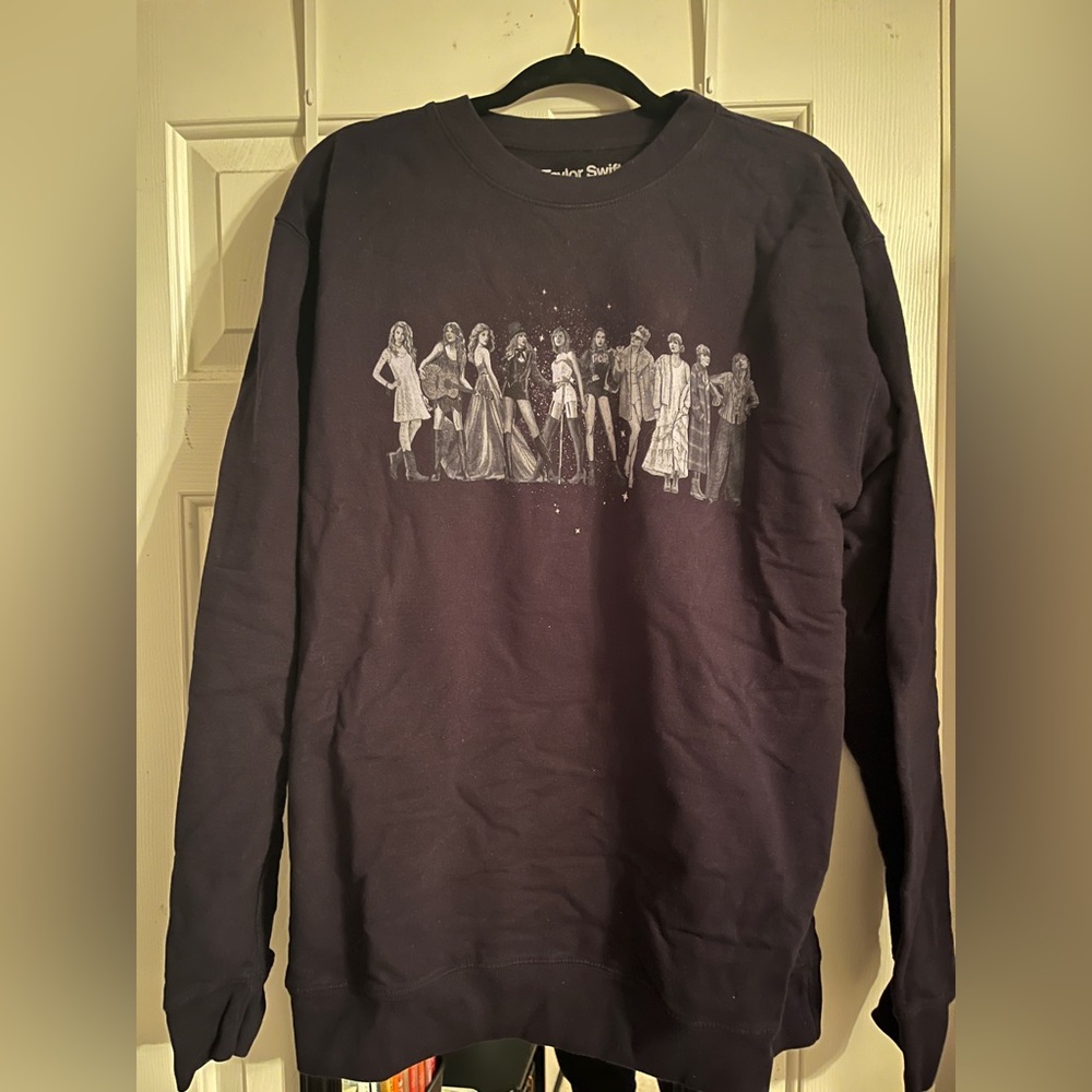 Navy Taylor Swift Eras Crewneck